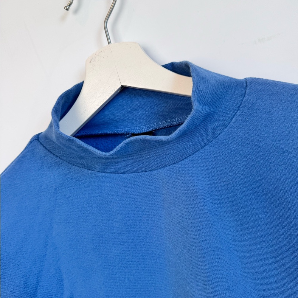 Savvi Tara Crop Sweatshirt in Cobalt Blue Size Small - Picture 5 of 7